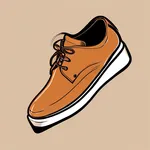 brown work shoes image